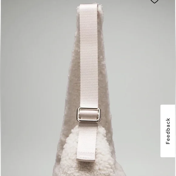 NWT Lululemon Athletica Mini Fleece Shoulder Bag 4L